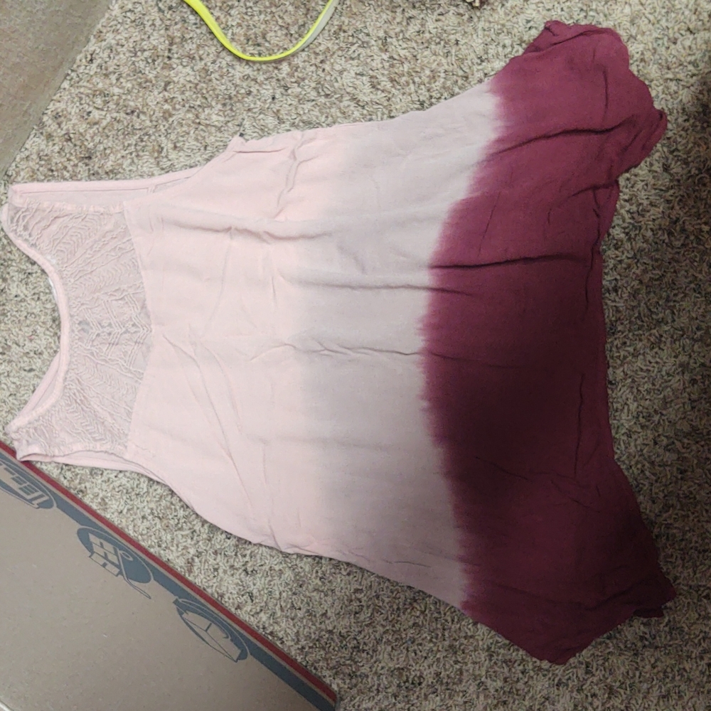 Ombre tank top